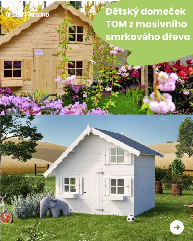 🎯 Co opravdu chcete vědět o domečku TOM? ✔️ Dvě patra pro velká dobrodružství – děti si zamilují schody do „podkroví“ ✔️...