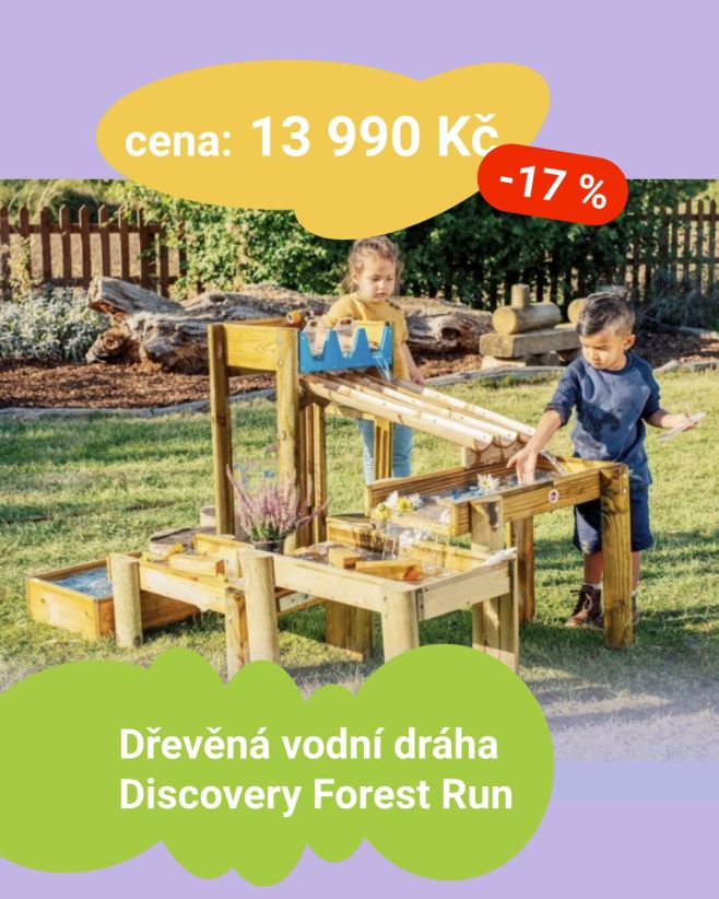 🌊🌲 Objevte kouzlo vody v přírodním stylu! 🌲🌊 Naše dřevěná vodní dráha Discovery – Forest Run je víc než hračka. Je to...