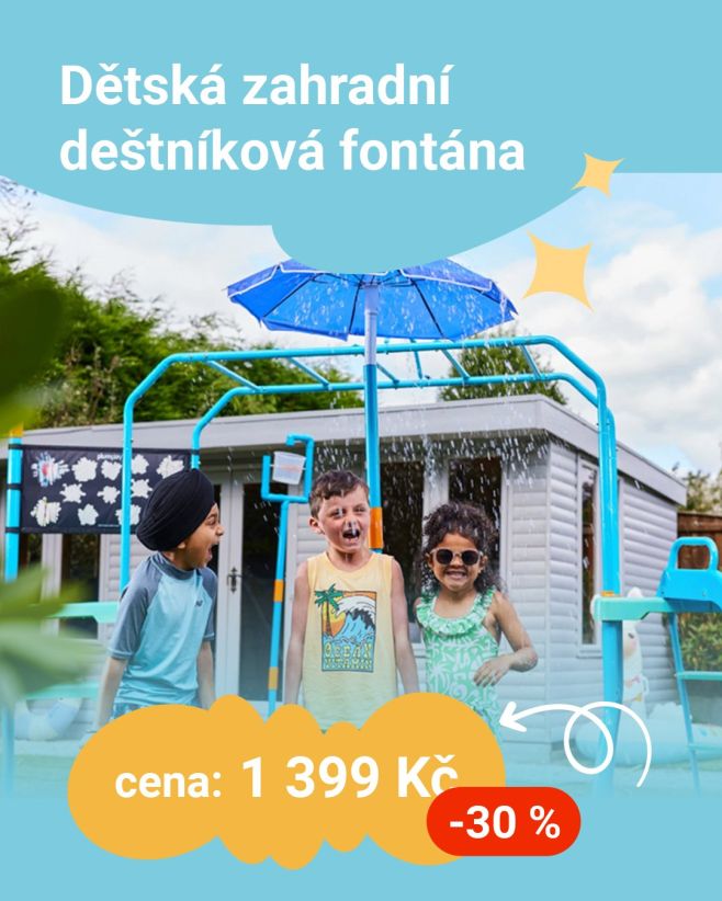 🎉💦 Letní zábava začíná! 💦🎉 Hledáte něco, co osvěží, pobaví a zabaví děti na celé hodiny? 🌞 Objevte dětskou deštníkovou...