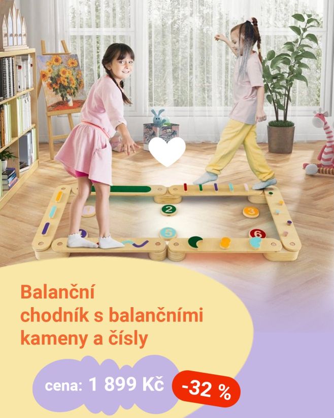 🤸♀️ Balanční chodník s kameny a čísly – zábava, která zároveň učí! 🧠 Děti si trénují rovnováhu, koordinaci i počítání. 🎯...